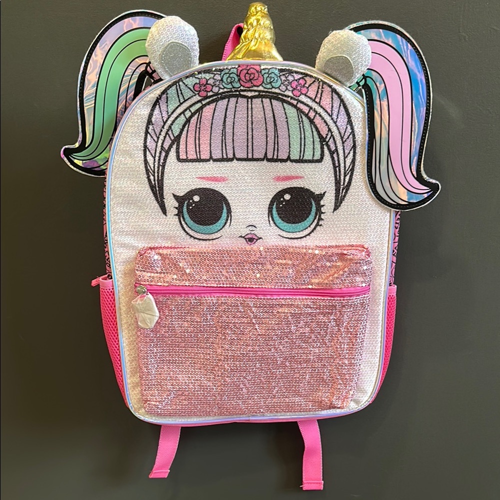 L.O.L. Surprise! | Kid’s Backpack with Sequins | NWT | SOLD OUT ONLINE - Picture 1 of 9